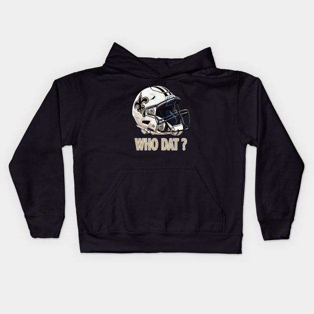 New Orleans Saints Kids Hoodie by vectrus